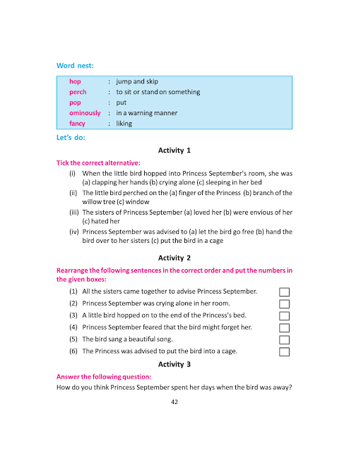 Lesson 5 | Princess September | W. Somerset Maugham | অষ্টম শ্রেণীর ইংরেজি | WB Class 8 English