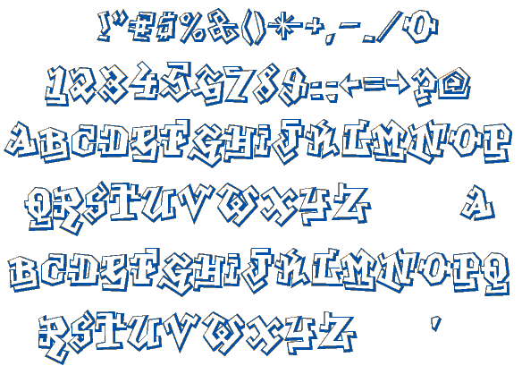 graffiti fonts z. Graffiti Fonts Number Alphabet