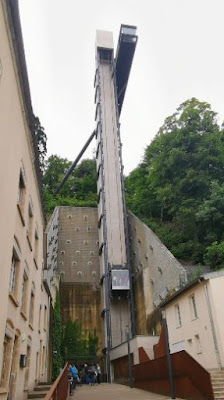 Pfaffenthal Panoramic Elevator. Ciudad de Luxemburgo.