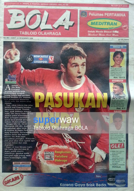 Tabloid BOLA: PASUKAN MUDA