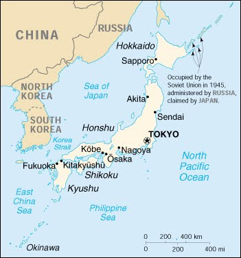 map of japan earthquake march 2011. 2011 Friday, March 11, 2011 at