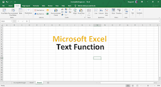 How to Use Text Function in Microsoft Excel