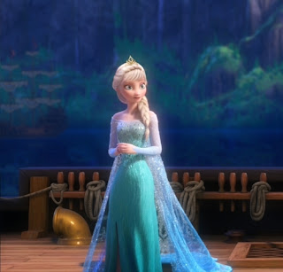 Gambar gratis Elsa Frozen galau