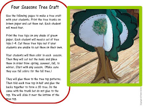 foldable tree craftivity