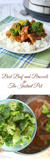 Best Beef and Broccoli in  The Instant Pot