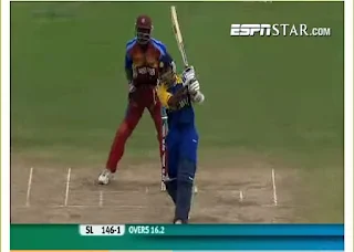 Mahela Jayawardene 98* - West Indies vs Sri Lanka 16th Match ICC World T20 2010 Highlights