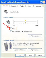 no sound from computer speakers