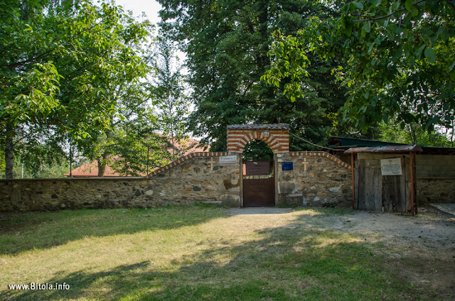 Church Dormition of the Mother of God in village Velushina, Bitola municipality, Macedonia