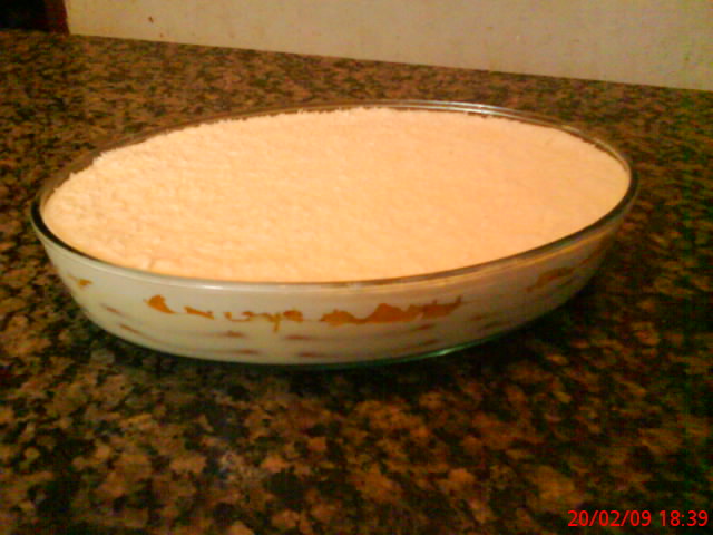 UM ACHADO DE RECEITA: TRADIÇÃO DO MEU NATAL: MEU PAVÊ DE PÊSSEGOS