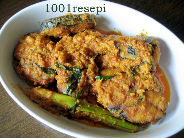 Koleksi 1001 Resepi: masak rendang ikan tenggiri