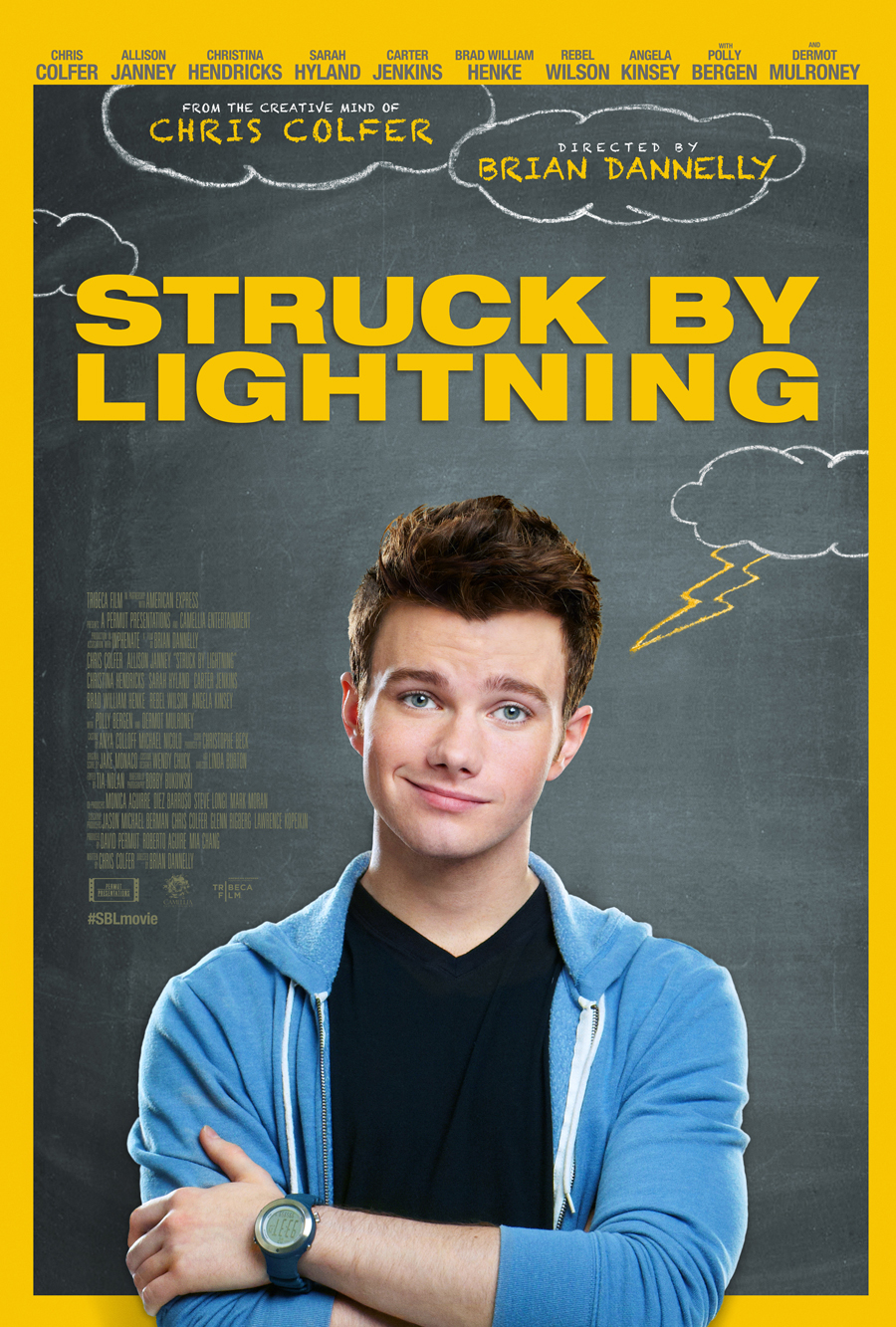 Chris Colfer Struck by Lightning