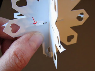 slotted snowflake