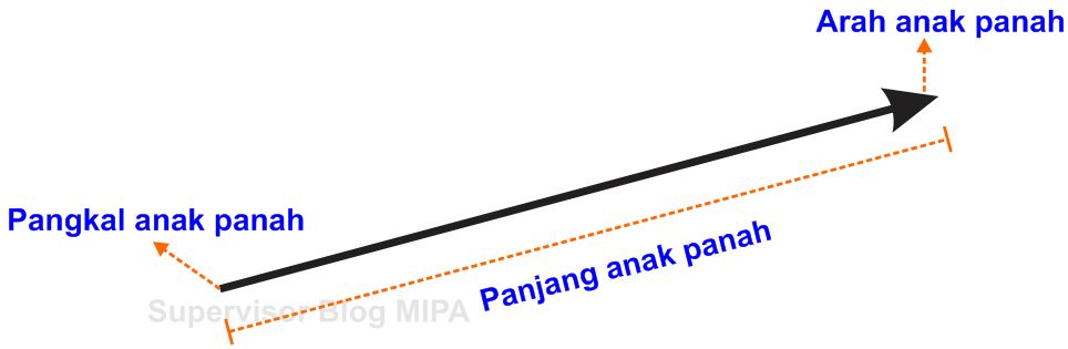 Vektor: Pengertian, Gambar, Notasi, Macam, Sifat dan Nilai 