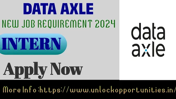 Data Axle Recruitment Drive 2024 || Intern || Pune, Maharashtra, India