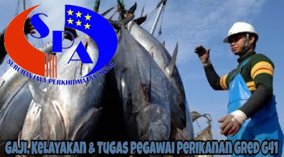 Gaji, Kelayakan & Tugas Pegawai Perikanan Gred G41