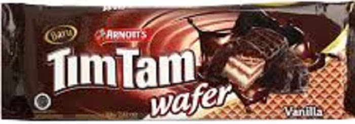 Tim Tam Wafer Vanilla dari Arrnott's