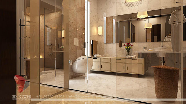 contemporary design for small bathroom