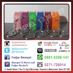 STEMPEL GANTUNGAN KUNCI