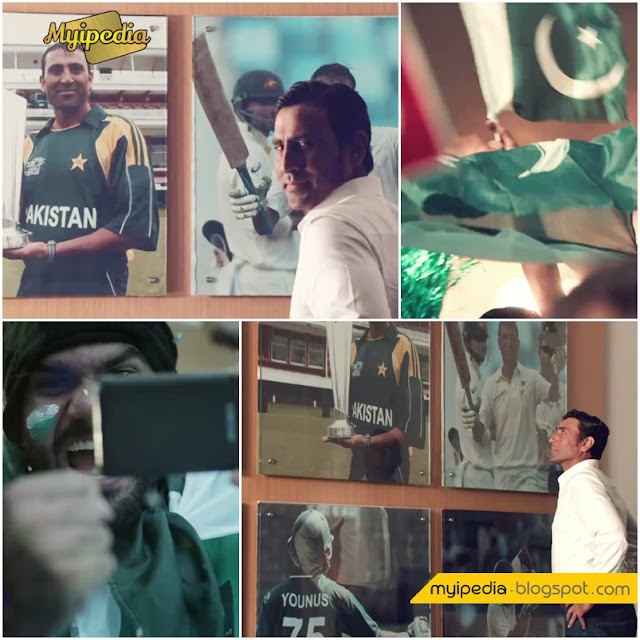 Good Luck Team Pakistan by Mobilink TVC 2016 Younus Khan 