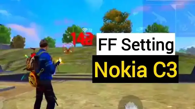 Best free fire headshot setting for Nokia C3 in 2022