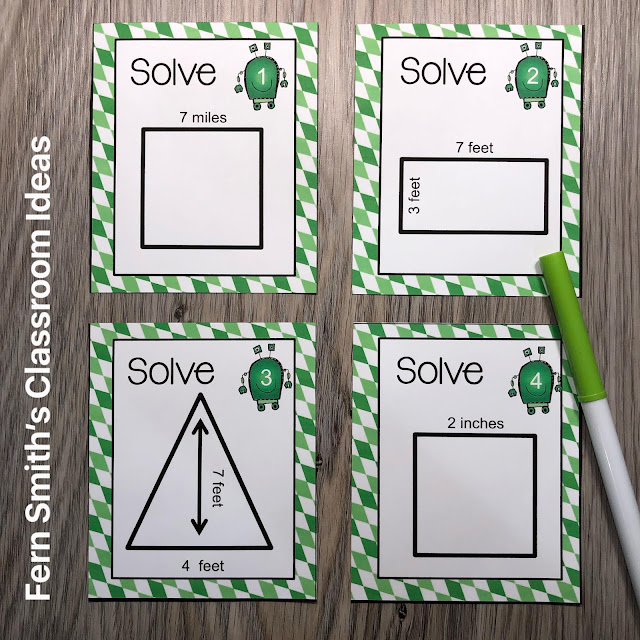 Click Here to Download This Area Arnie Area Center Games, Task Cards, and Printable Worksheets Math Center Resource for Your Classroom Today!