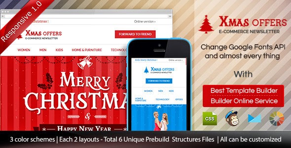 Christmas email templates