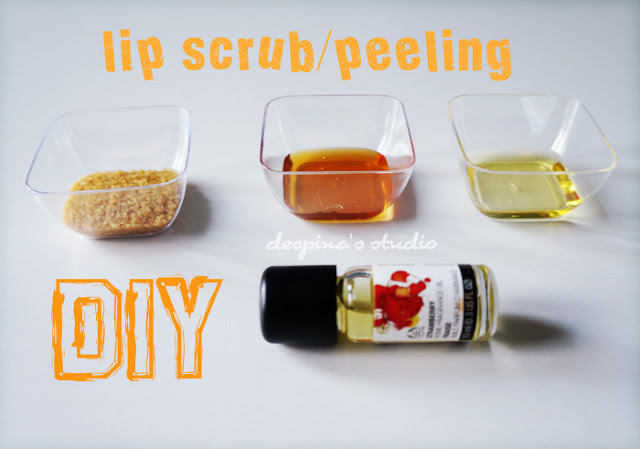 DIY lip scrub