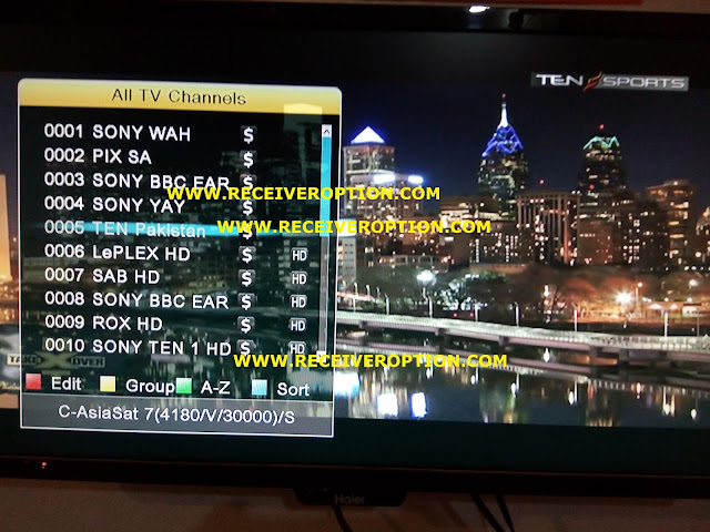 ECHULINK EDGE-507 HD RECEIVER AUTO ROLL POWERVU KEY NEW SOFTWARE