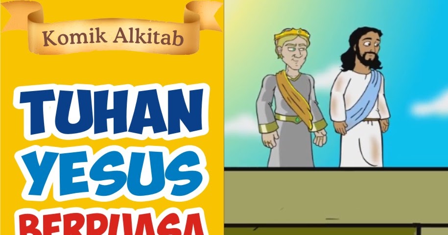 Komik Alkitab Anak: Tuhan Yesus Berpuasa