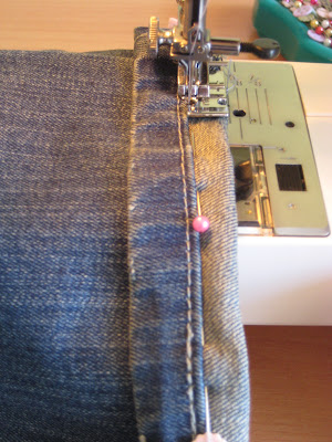 How To Hem Jeans