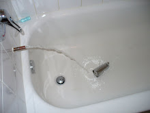 Haha the broken Shower.