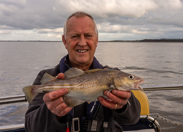 Photo of Phil with his second cod