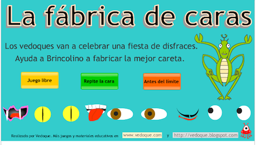 http://www.vedoque.com/juego.php?j=fabrica-caras.swf&ancho=650&alto=450