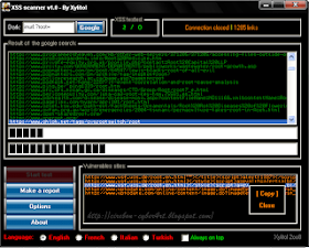Free Download Tools Hacking "XSS Scanner Version 1.0"