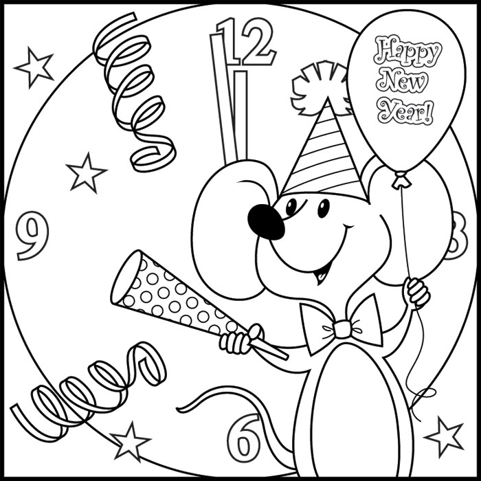 Chinese New Year Coloring Pages