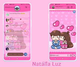 Girls & Boy Loves Theme For YOWhatsApp & Fouad WhatsApp By Natalia Luz