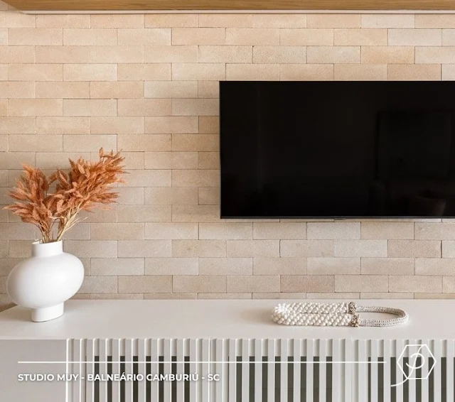 Decoração: vantagens e desvantagens do tijolinho à vista