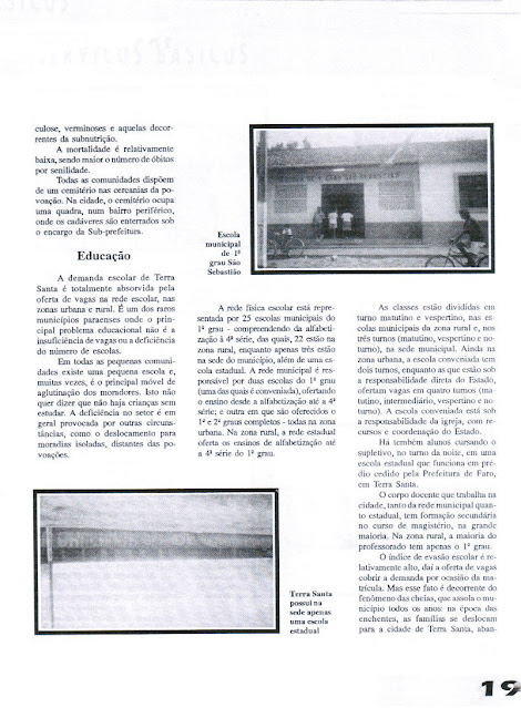 REVISTA NOVOS MUNICÍPIOS PARAENSES - MUNICÍPIO DE TERRA SANTA – 1993