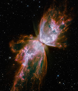 Butterfly emerges from stellar demise in planetary Nebula NGC 6302 – NASA, ESA and the Hubble Servicing Mission 4 (SM4) Engineered Refuelling Overhaul (ERO) Team