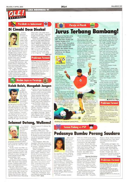 PERSIJA VS PERSIB JURUS TERBANG BAMBANG