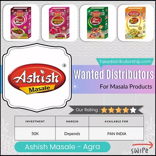 Wanted Distributors for Masala Products