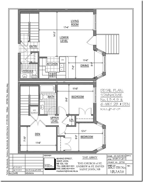 Floor Plans - Townhouse