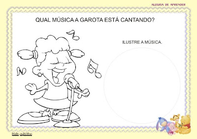 Caderno de Atividade Maternal Alegria de Aprender para imprimir grátis