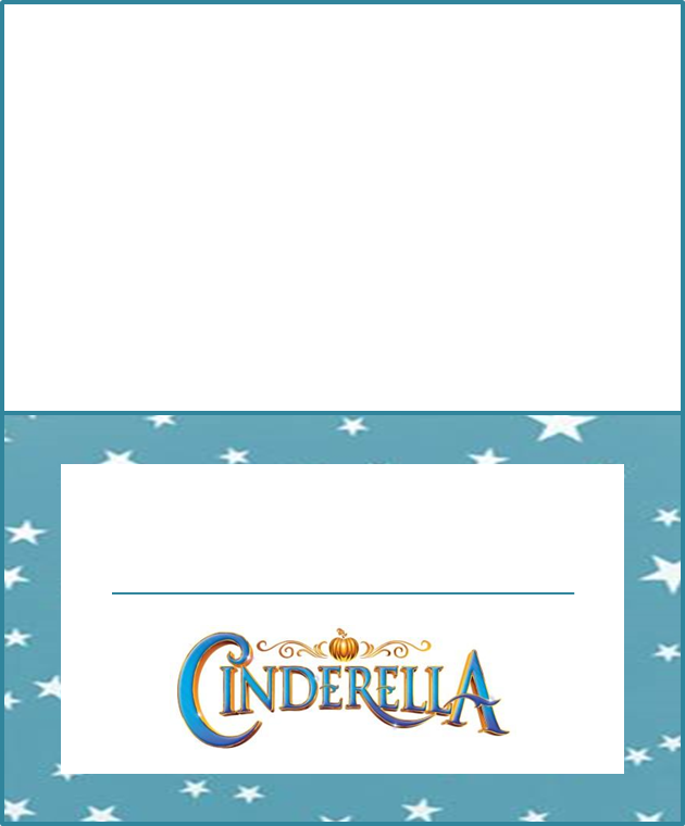 Cinderella Birthday Free Printable Kit.