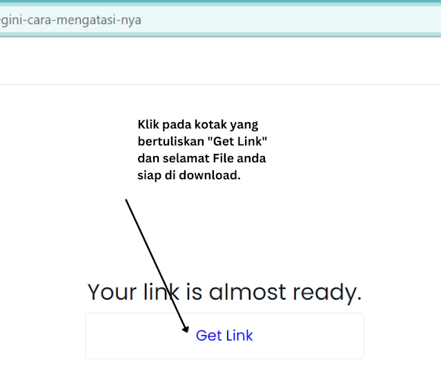 Cara Download File Dari Link SafelinkU