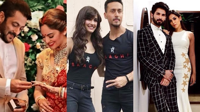 New List Of 10 Best Couples Of Bollywood - Salman Khan, Sonakshi Sinha, Tiger Shroff, Shahid Kapoor