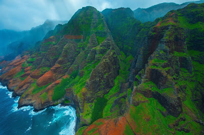 Na Pali Coast in Kauai, Hawaii