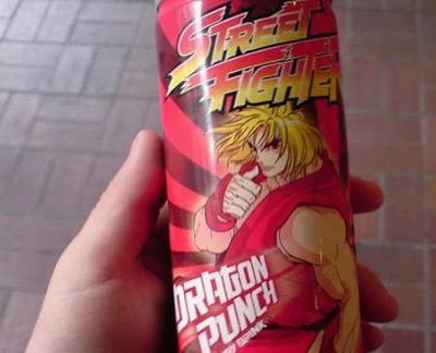 Street Fighter Energy Drink Funny Picture