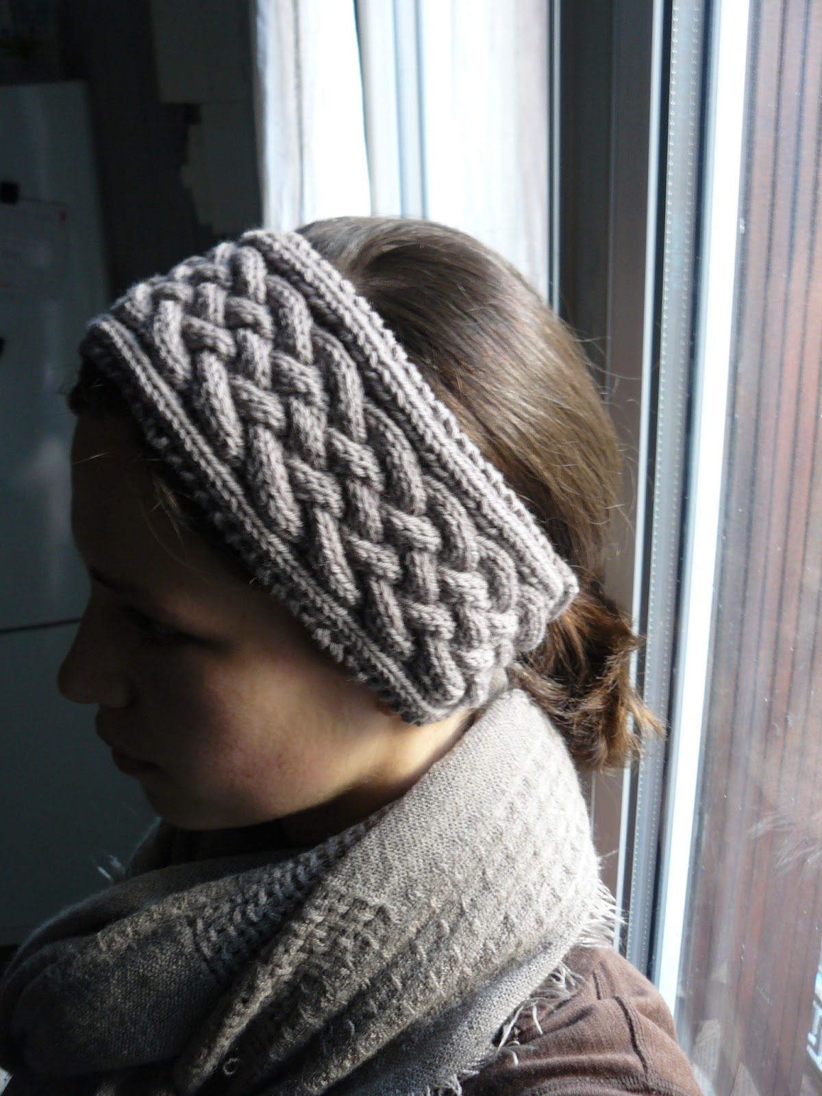 The Woven Home  Knitting  Projects  Cabled Headband