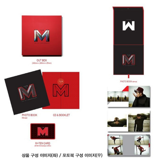 Lee Min Woo -The 10th Anniversary Album (M+TEN)